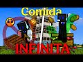 Deja de Cultivar: Aldeanos Hacen TODO (COMIDA INFINITA)🍞🥔🥕