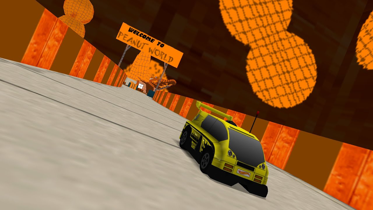 RVGL. Peanut World by Dave-o-rama. 964m, 3 laps. Car Hyperliner