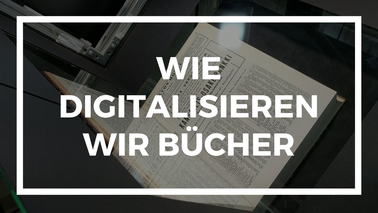 Bücher Digitalisieren | Wir Scannen ab 0.06 € / A5 - YouTube