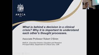 What is behind a decision in a clinical crisis?