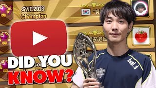 SUMMONERS WAR: ONE THING YOU MAY NOT KNOW ABOUT THE SWC2018 CHAMPION - BEATD