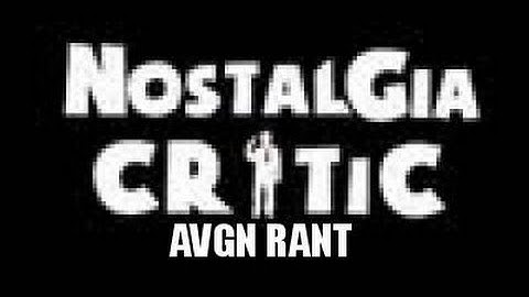 Nostalgia Critic: Angry Video Game Nerd Rant