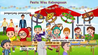 Menulis ayat dengan 6 kata ganda penuh berdasarkan situasi: TAHUN 3     MS 6