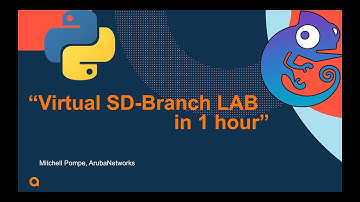 SD-Branch Virtual Lab - Part 1 - GNS3