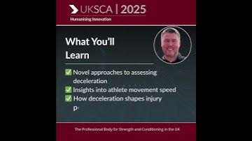 UKSCA 2025 Speaker Announcement - Dr Damian Harper