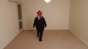 TOE STRUT V STEP: Beginner Linedance Step: Teach/Demo: by Debra Ciavarella