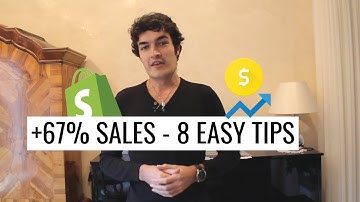These 8 EASY Tips Will MASSIVELY Increase Your Shopify Sales + Profits!
