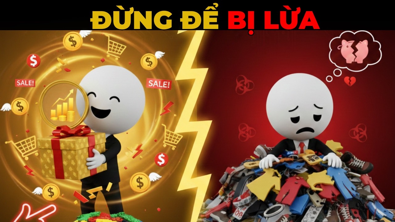 Mật Mã Đồ Rẻ: Tại Sao Bạn Càng Săn Sale, Cái Nghèo Càng Bám Đuổi?