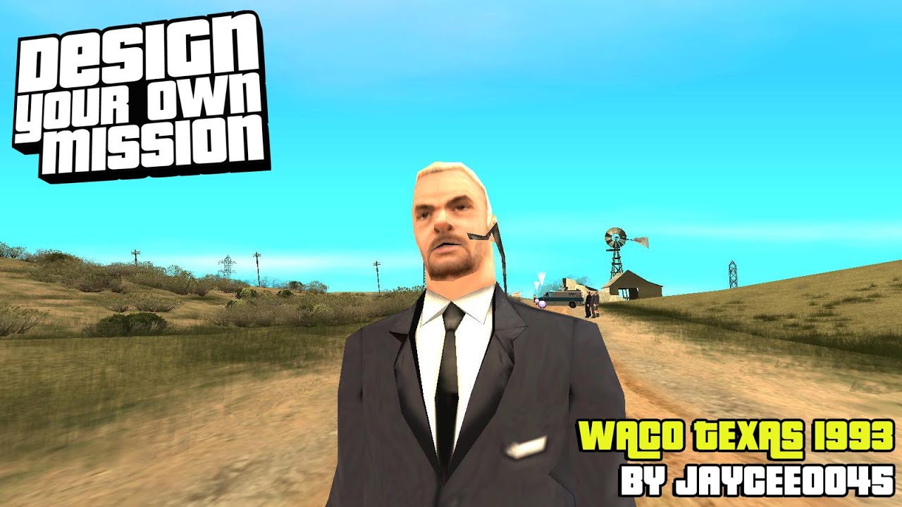GTA SA DYOM Walkthrough | Waco Texas 1993 by Jaycee0045