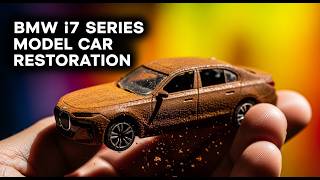 Abandoned BMW i7 Series Model Car Restoration  #i7 #asmr