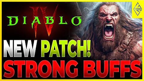 Diablo 4 BIGGEST PATCH YET! | More XP | Class Buffs | Endgame Changes | Exactly what D4 needed