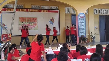 Camiling Central Elementary School Teachers dance number