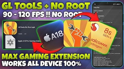 GLTools Apple A18 Pro Script | Unlock Your Device Performance +120FPS - Without Root