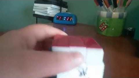 How to make the Tetris pattern on a 3x3 Rubik