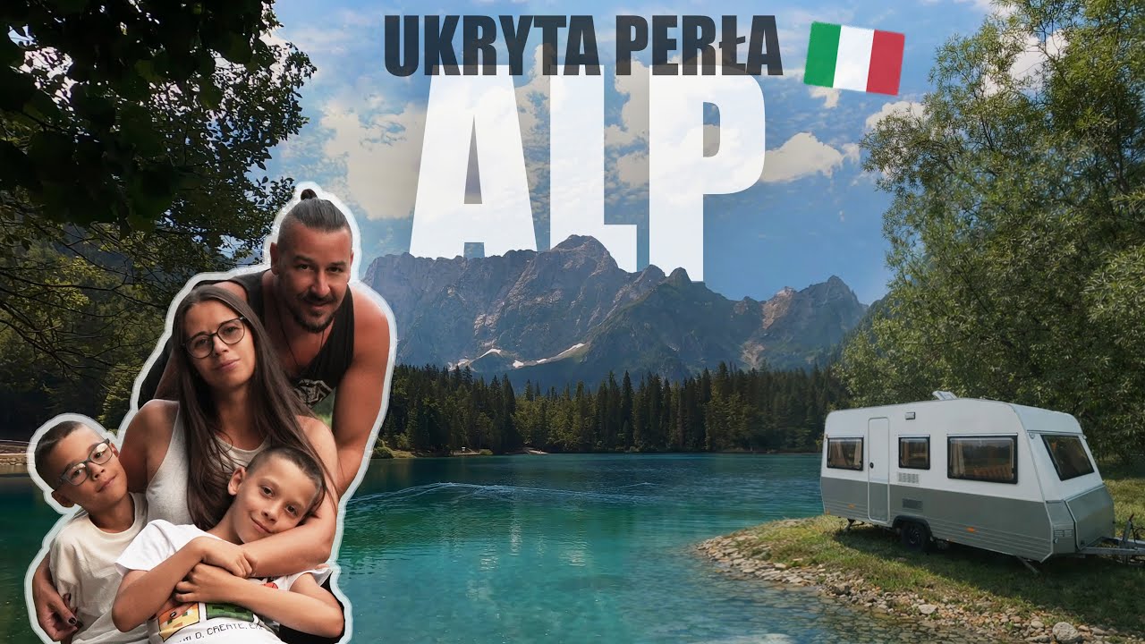 Noc z dziećmi pod alpejskim niebem 🇮🇹 | Lago di Fusine | Kamperpark za 7€ po środku potężnych gór!