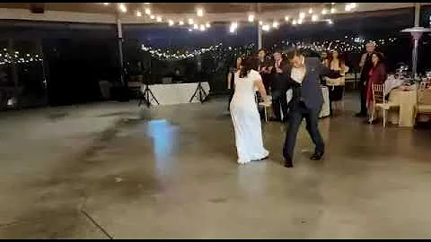 First Dance Joel & Tanishka Wedding Reception @clubroma #bollywood #hollywood #fusion #fallwedding