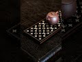 大漆｜玄黑螺钿老花壶#meditation #tea #design #agarwood#art #antique #buddha #artwork #woodcarving