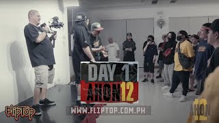 FlipTop Sound Check - Ahon 12 Day One | Behind the Scenes