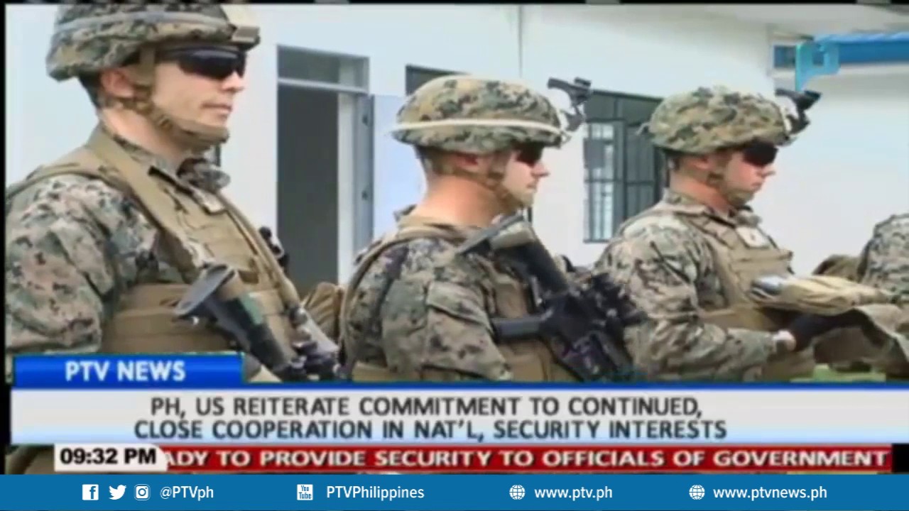 PH, US reiterate commitment to continued, close cooperation ni national, security interests