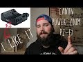 Canon Power Zoom Adapter Pz-e1  // Tip For Use // Sample Footage // I LIKE IT!!!