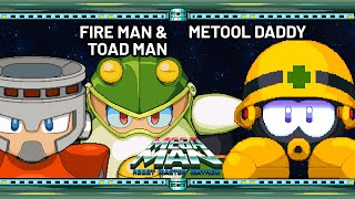 Robot Master Mayhem Day 6 Fire Man Toad Man vs Metool Daddy
