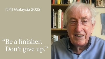 Peter Doherty, Nobel Prize in Physiology or Medicine 1996: Research creates something out of nothing