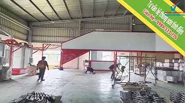 Công nghệ sơn tĩnh điện tự động | Thiết kế lắp đặt dây chuyền sơn theo yêu cầu | powdercoatingvn.com