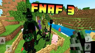 FNAF 3 Minecraft addon Dany Fox