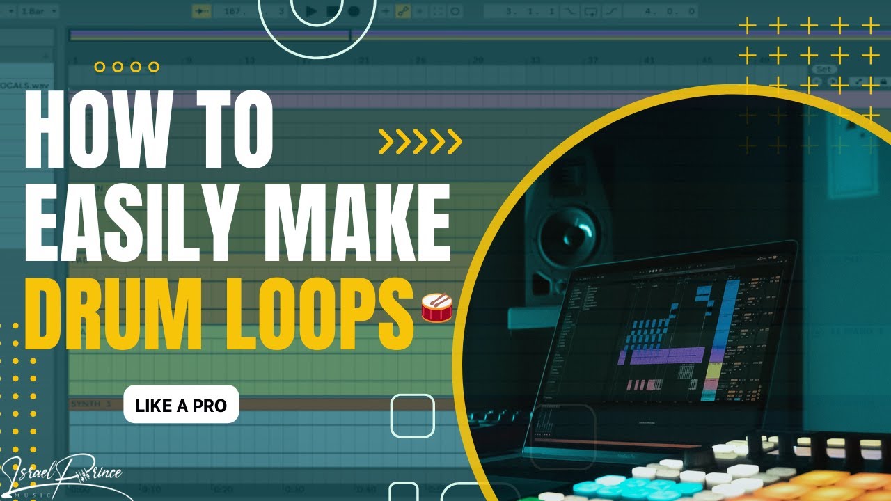 HOW to make Drum Loops easily Tutorial! Ultimate Guide for Beginners
