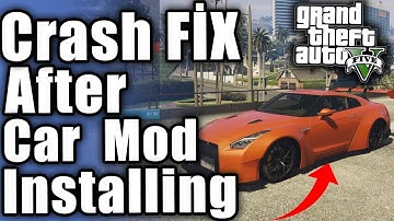 #GTA5  Game Crash After Installing Mods ? | FIXED! | Gameconfig File For  Vehicle | 2022 | In Hindi
