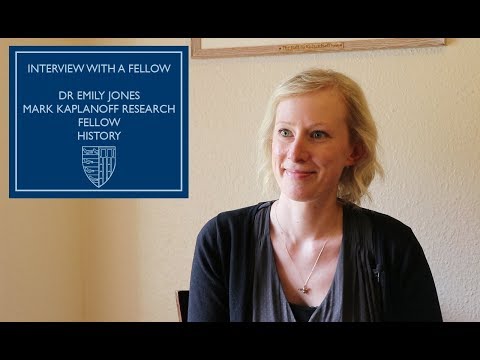 Interview with a Fellow: Dr Emily Jones, History