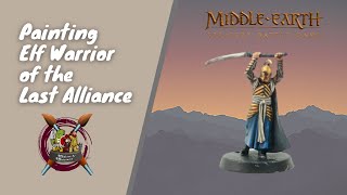 Painting Elf Warrior of the Last Alliance - Mini Time Lapse