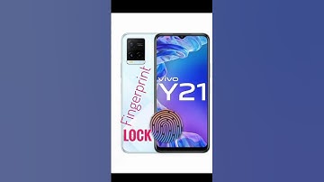 Vivo y21 mobile mein 🖕 fingerprint lock. ST PUBLIC SHORT.