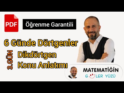 Geometri-15 | Dikdörtgenler Konu Anlatımı | Pdf | Öğrenme Garantili