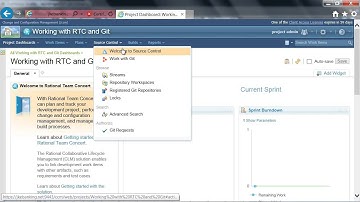 Working with Rational Team Concert and Git