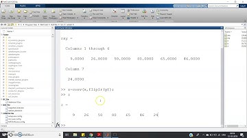 Correlation using conv function