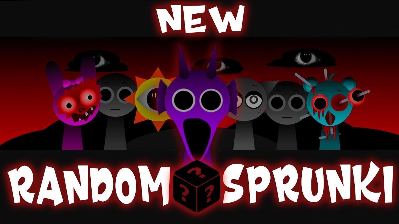Sprunki But ALL RANDOM | Try To Guess Who is it? - YouTube