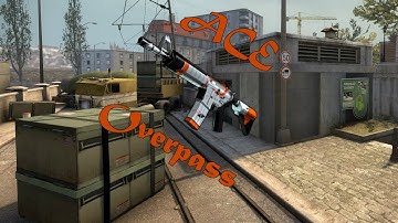 [CS:GO] M4A4 Ace! on de_overpass
