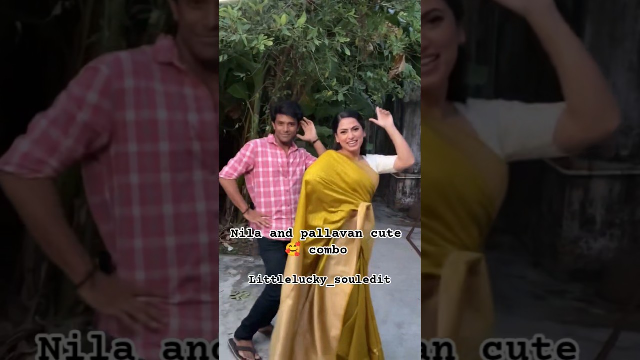 Nila and pallavan cute combo Ayyanar thunai serial 