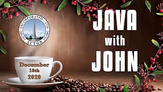 Java with John - December 18th, 2020