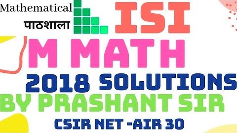 ISI M-MATH 2018 OBEJECTIVE PAPER SOLUTIONS (QUE. NO. 3)