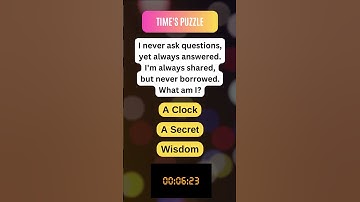 Mind-Bending Riddle Challenge: Can You Solve This Mystery? #riddle #shorts #quizgames