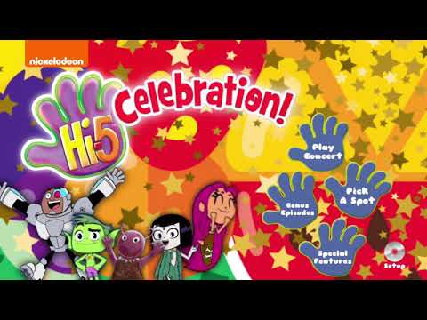 Hi-5 - Celebration! DVD Menu (2021)
