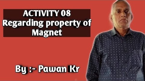 Activity 08 Regarding Property of Magnet Pre Foundation Academy