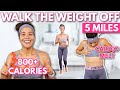 5 mile intense full body walking workout burns over 800 calories no equipment all standing
