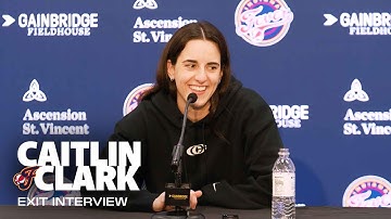 Caitlin Clark 2025 Exit Interview | Indiana Fever