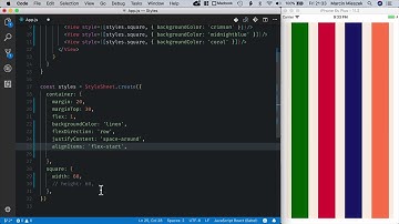 React Native Tutorial - Styling #5 - Justify Content, Align Items and Align Self