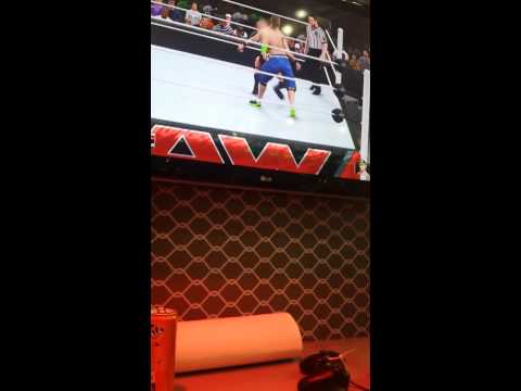 WWE 2K15 Randy vs John cena NEW GAMEPLAY.