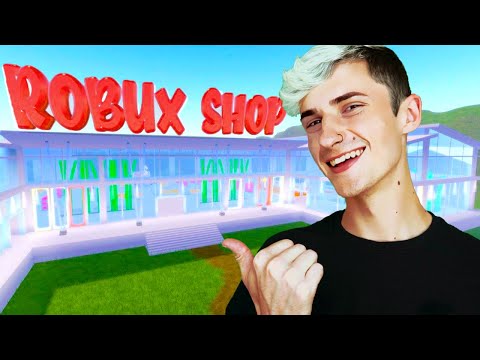 I Opened a Free Robux Shop (Roblox)
