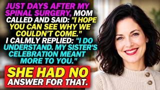 My Parents Chose My Sister’s Party Over My Spinal Surgery—“YOU’RE STRONG ENOUGH”